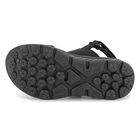 Boys Black Logo Sandals, 1, hi-res