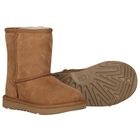 Beige Classic II Suede Boots, 1, hi-res