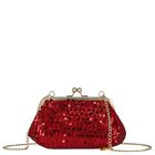 Girls Red Sequins Handbag, 2, hi-res