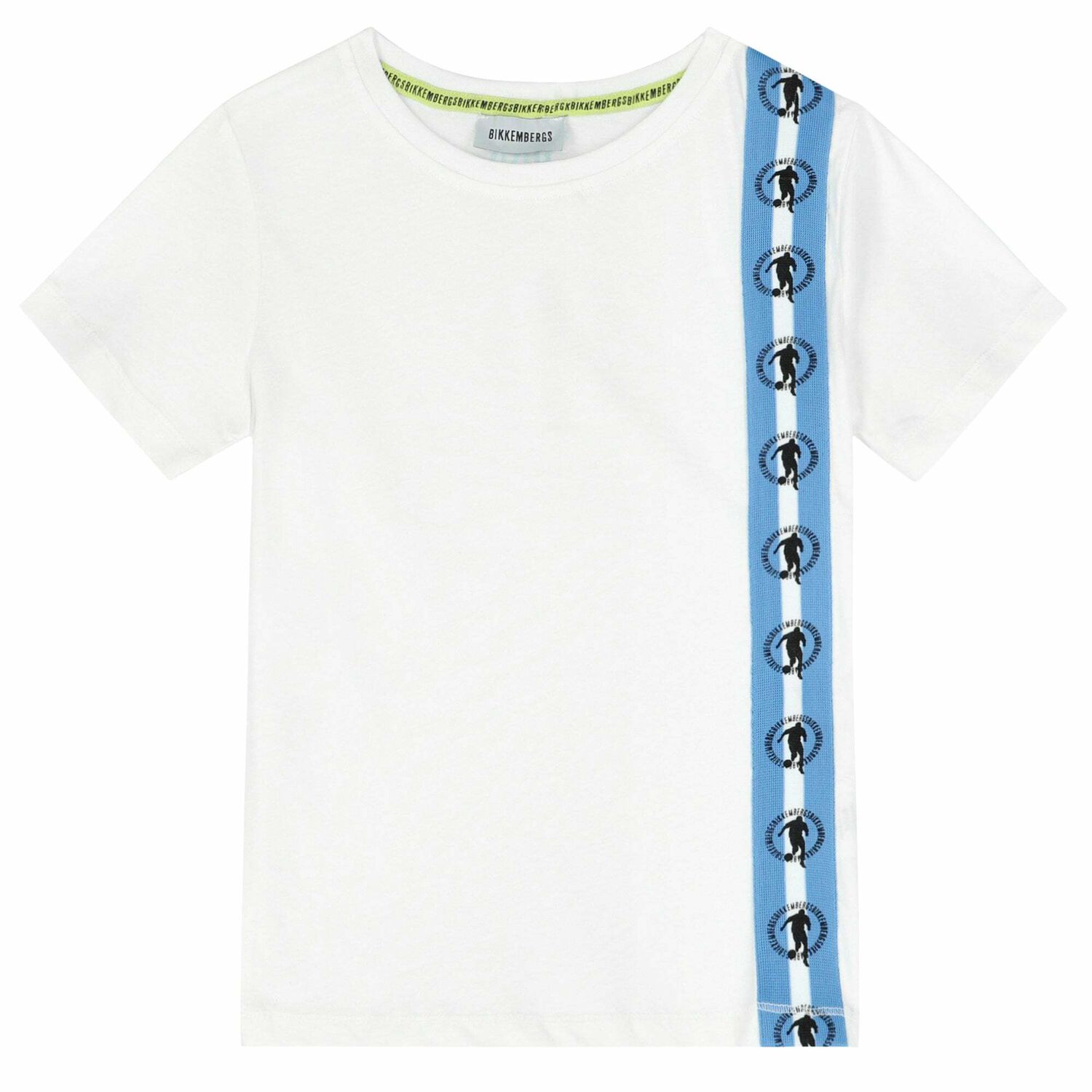 Boys White Logo T-Shirt, 1, hi-res