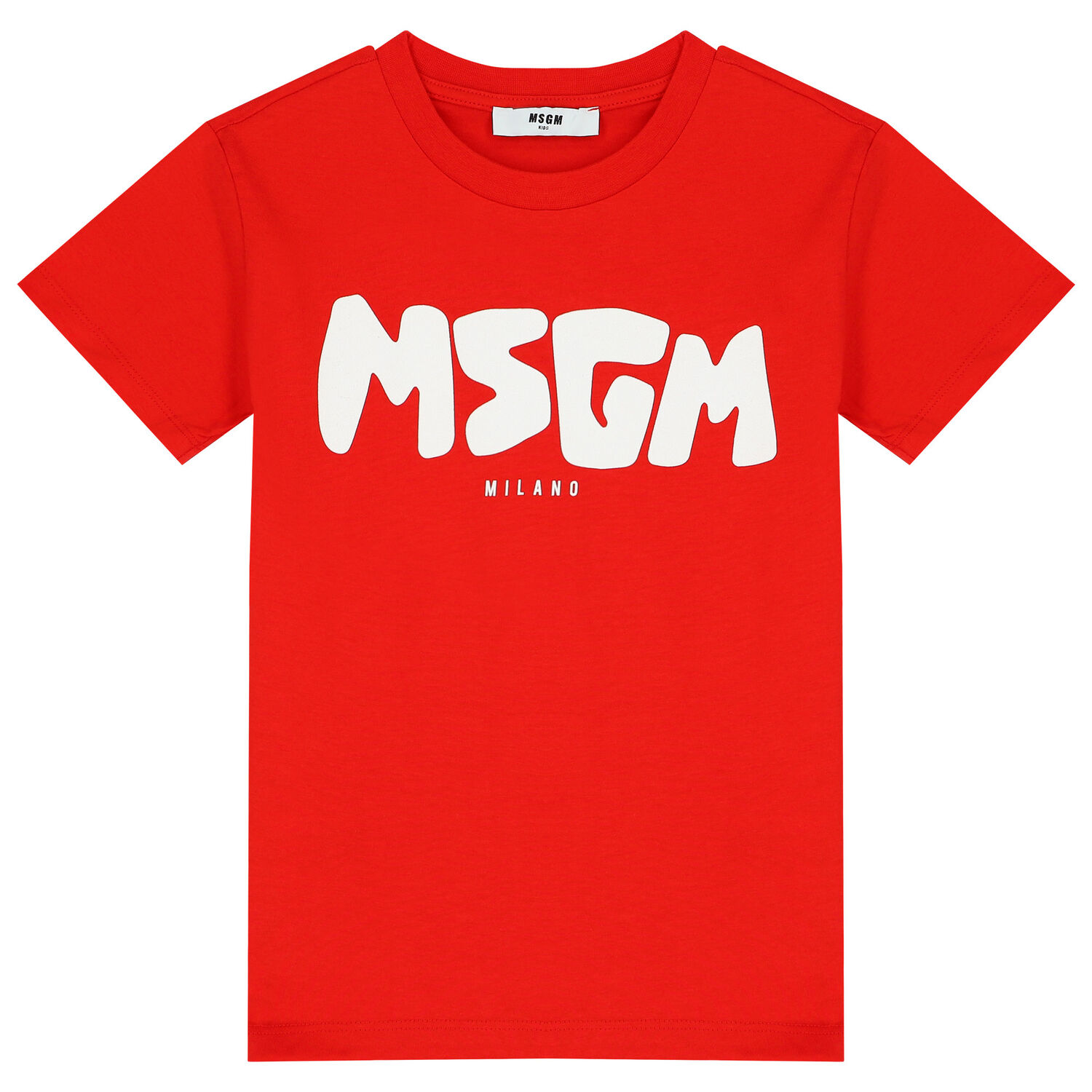 Boys Red Logo T-Shirt, 3, hi-res