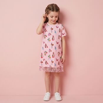 Girls Pink Keyrings Dress