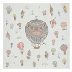 White Hot Air Balloons Baby Carré Swaddle Blanket, 1, hi-res