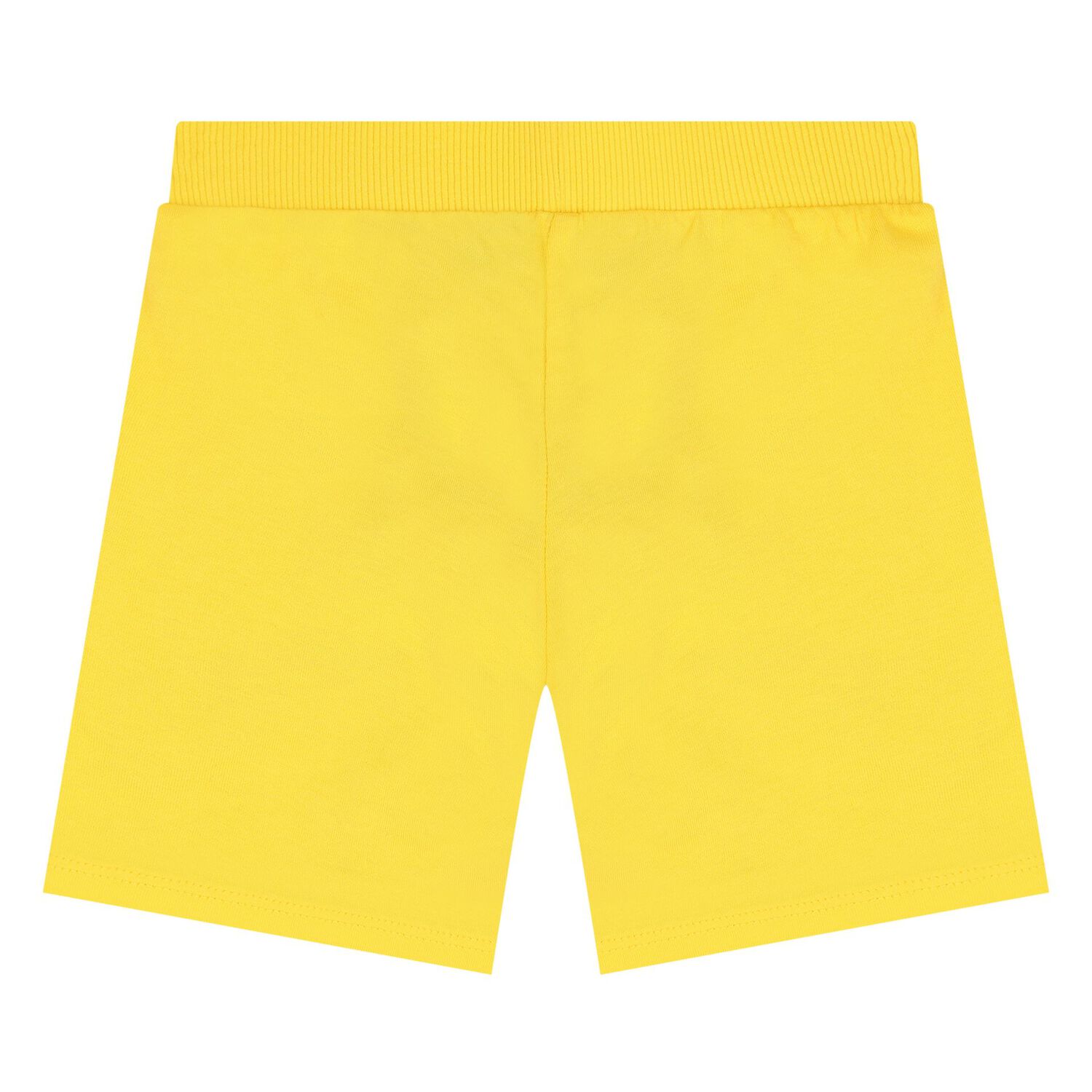 Younger Black Teddy Bear Logo Shorts, 1, hi-res