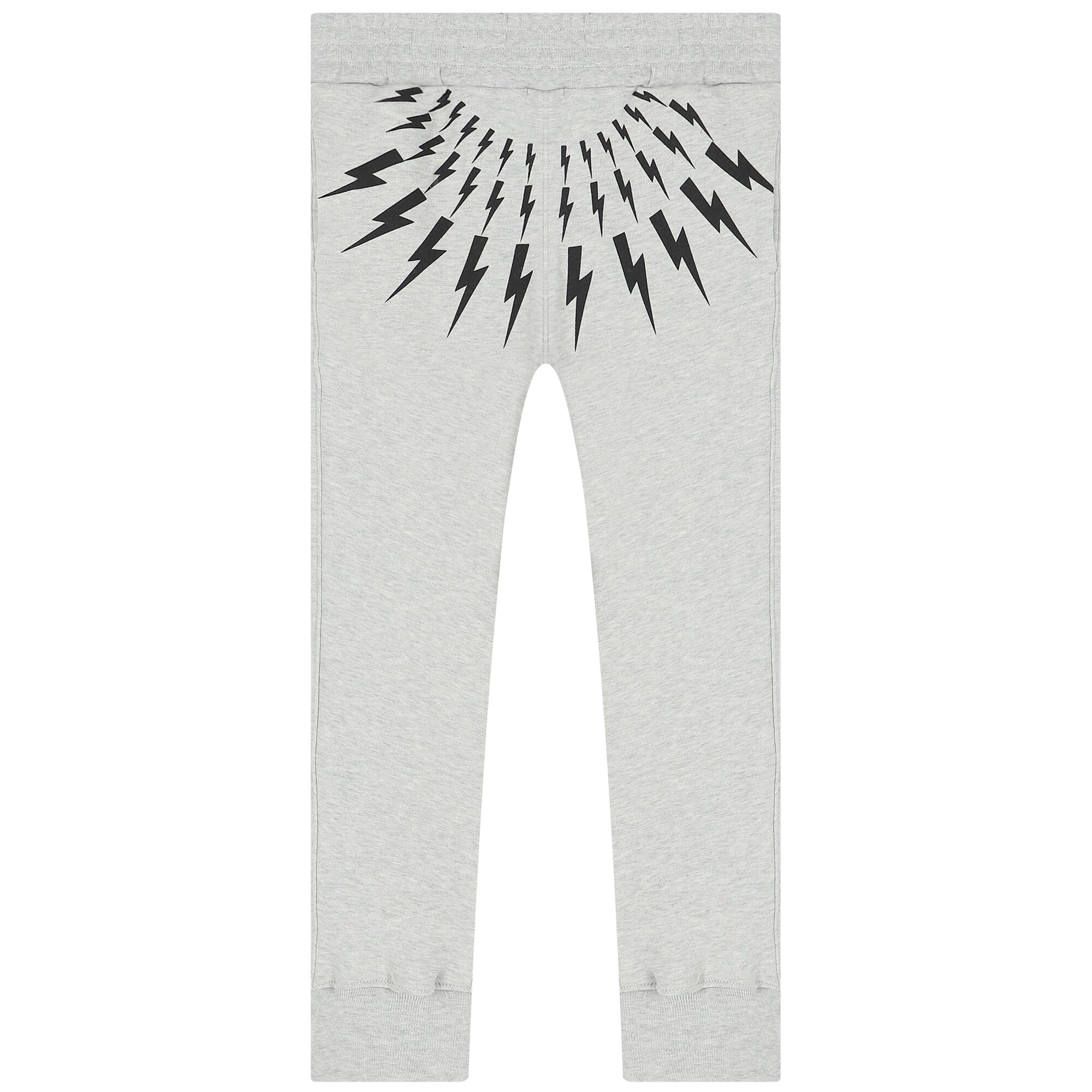Neil Barrett Boys Grey Thunder Joggers Junior Couture UK