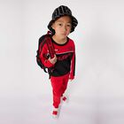 Black & Red Logo Backpack, 1, hi-res