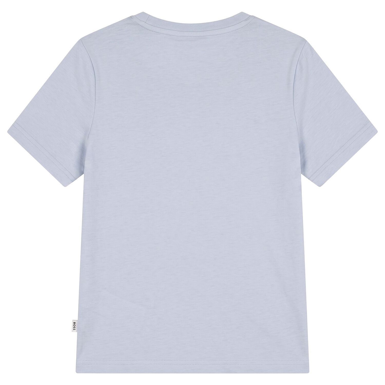 Boys Blue & Navy Blue Logo T-Shirts (2 Pack), 1, hi-res
