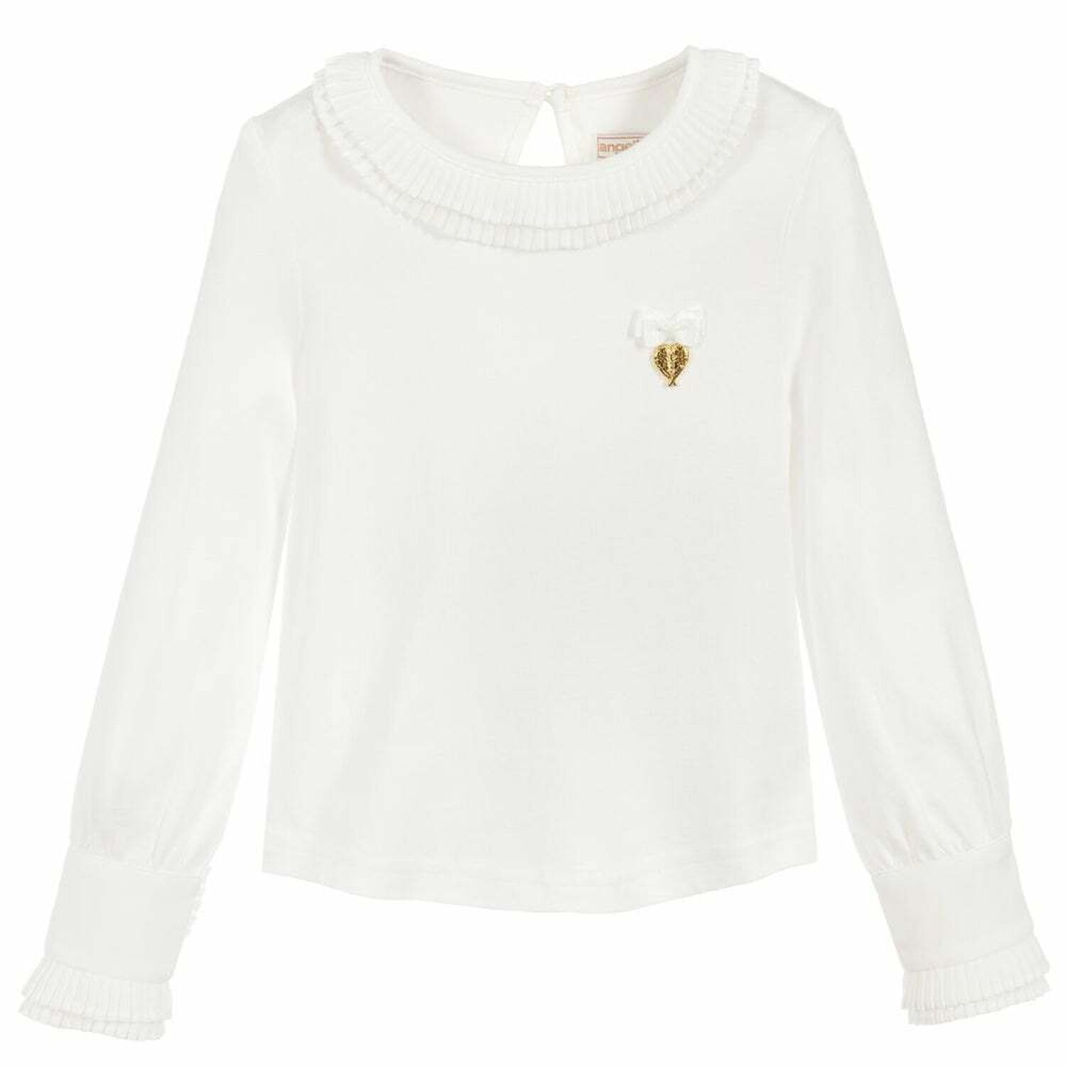 Girls Ivory Amanda Top, 2, hi-res