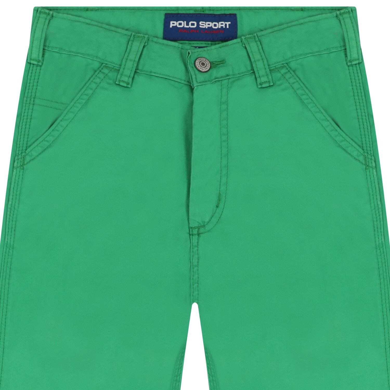 Boys Green Logo Jeans, 1, hi-res