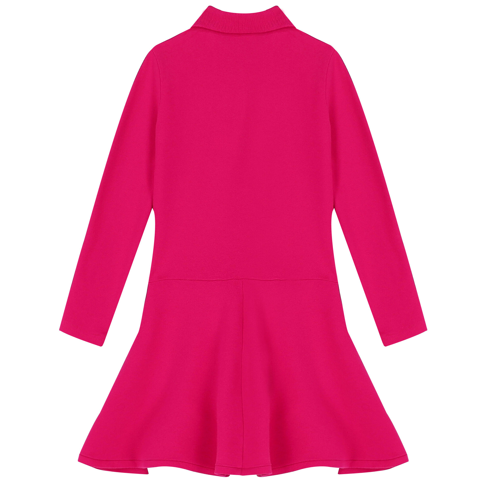 Ralph Lauren Girls Pink Logo Polo Dress Junior Couture UK
