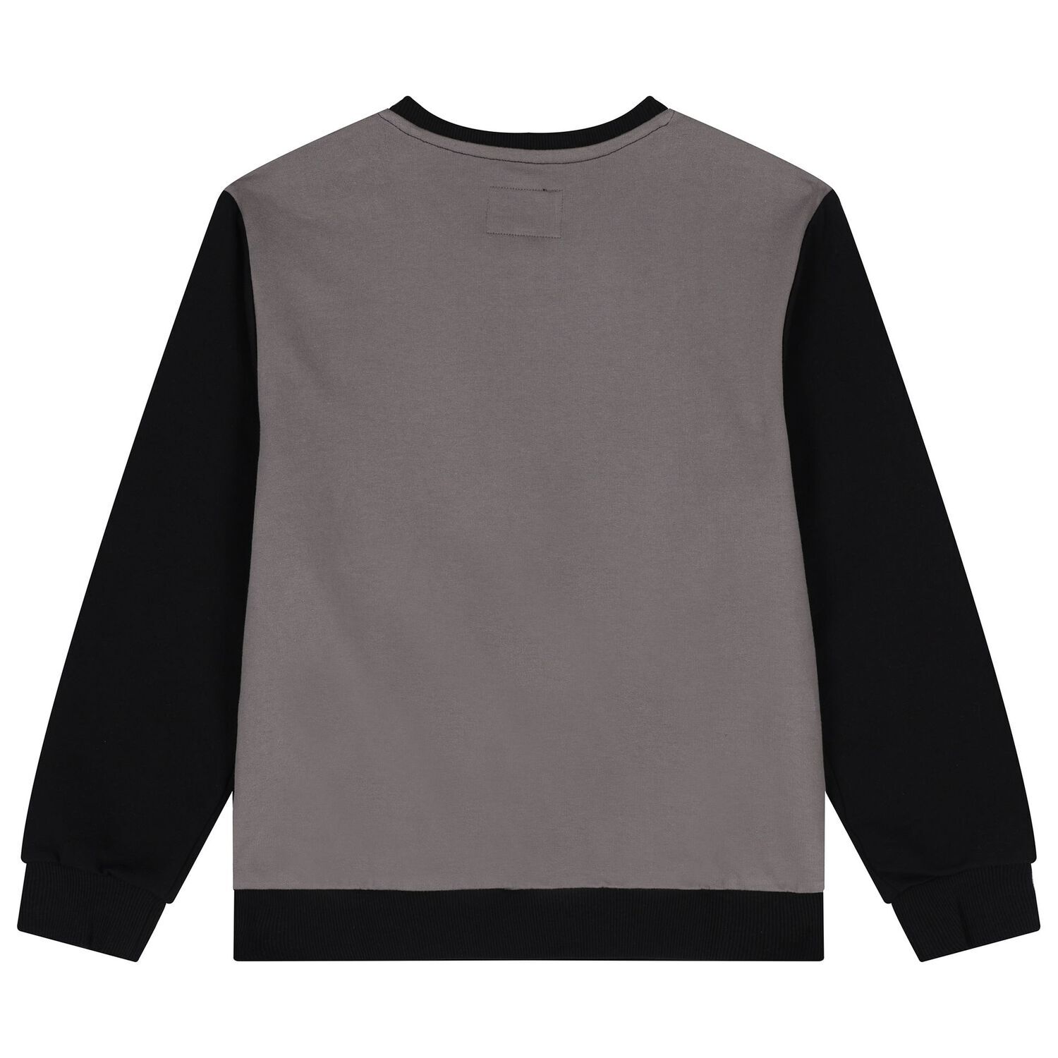 Boys Black & Grey Logo Sweatshirt, 1, hi-res image number null