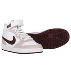 White & Pink Nike Court Borough Mid 2 Trainers, 1, hi-res