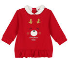 Baby Girls Red Tracksuit, 1, hi-res