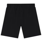 Boys White & Black Logo Shorts Set, 1, hi-res