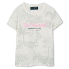 Girls Ivory Logo T-Shirt, 1, hi-res