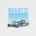 Younger Boys White Logo T-Shirt, 2, hi-res