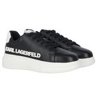 Black & White Logo Trainers, 1, hi-res