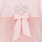 Girls Pink Tutu Babygrow, 1, hi-res