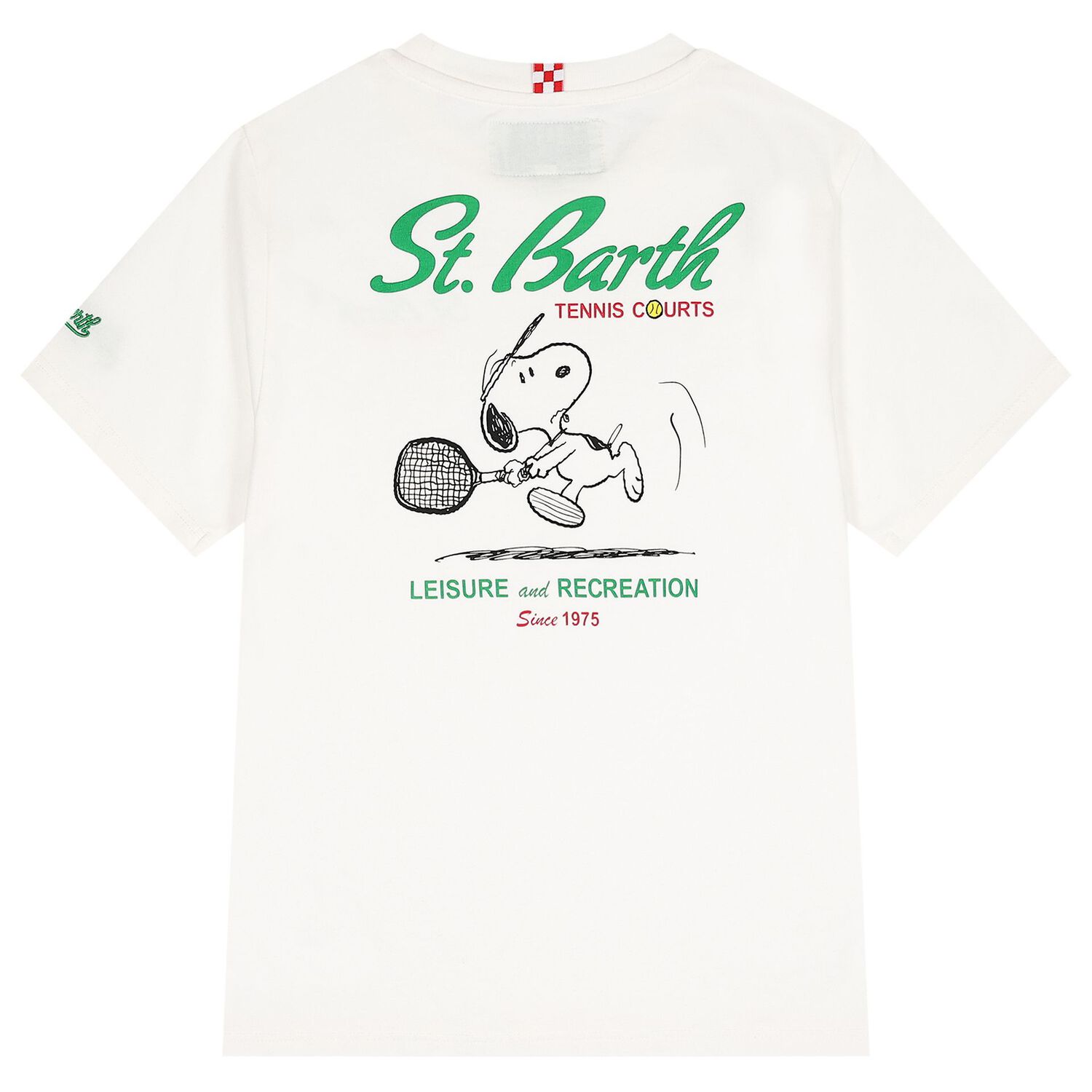 Boys Ivory Snoopy T-Shirt, 1, hi-res