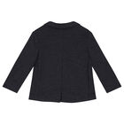 Younger Boys Navy Blue Blazer, 1, hi-res