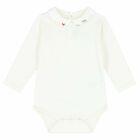 Baby Boys Navy & Ivory Dungaree Set, 1, hi-res