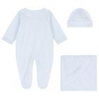 Baby Boys Blue Babygrow Gift Set, 1, hi-res