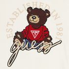 Boys Ivory Teddy Bear Logo Sweatshirt, 1, hi-res