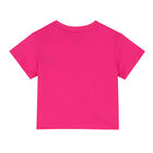 Girls Pink Logo T-Shirt, 1, hi-res
