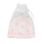 Baby Girls Pink Star Hat, 1, hi-res