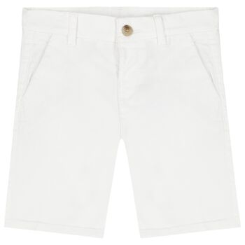 Boys White Shorts