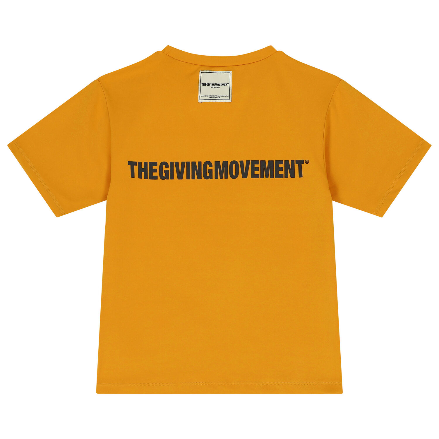 Yellow Logo Softskin T-Shirt, 1, hi-res