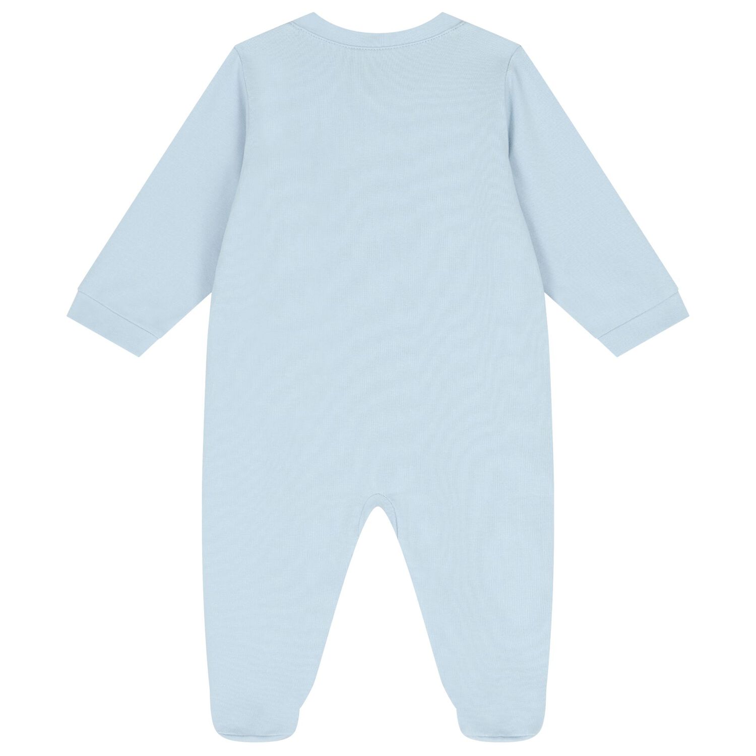 Baby Boys Navy Blue Logo Babygrow, 2, hi-res