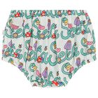 Younger Ivory & Green Logo Dress Set, 1, hi-res