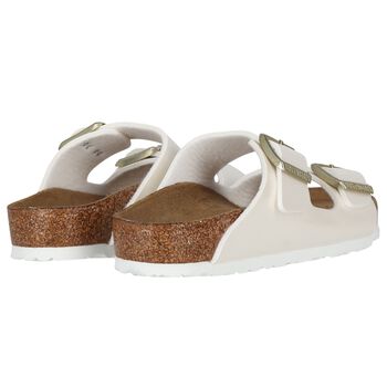Girls White Arizona Sandals
