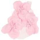 Girls Pink Scuba Flower Dress, 1, hi-res
