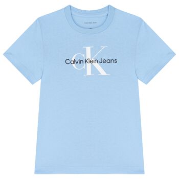Boys Blue Logo T-Shirt