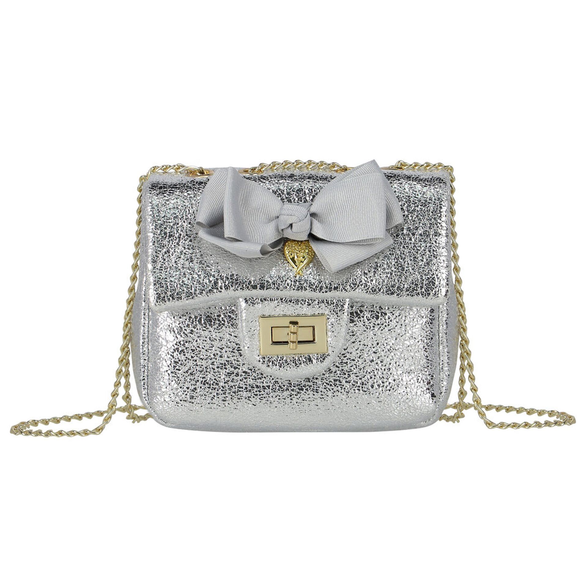 Girls silver handbag on sale