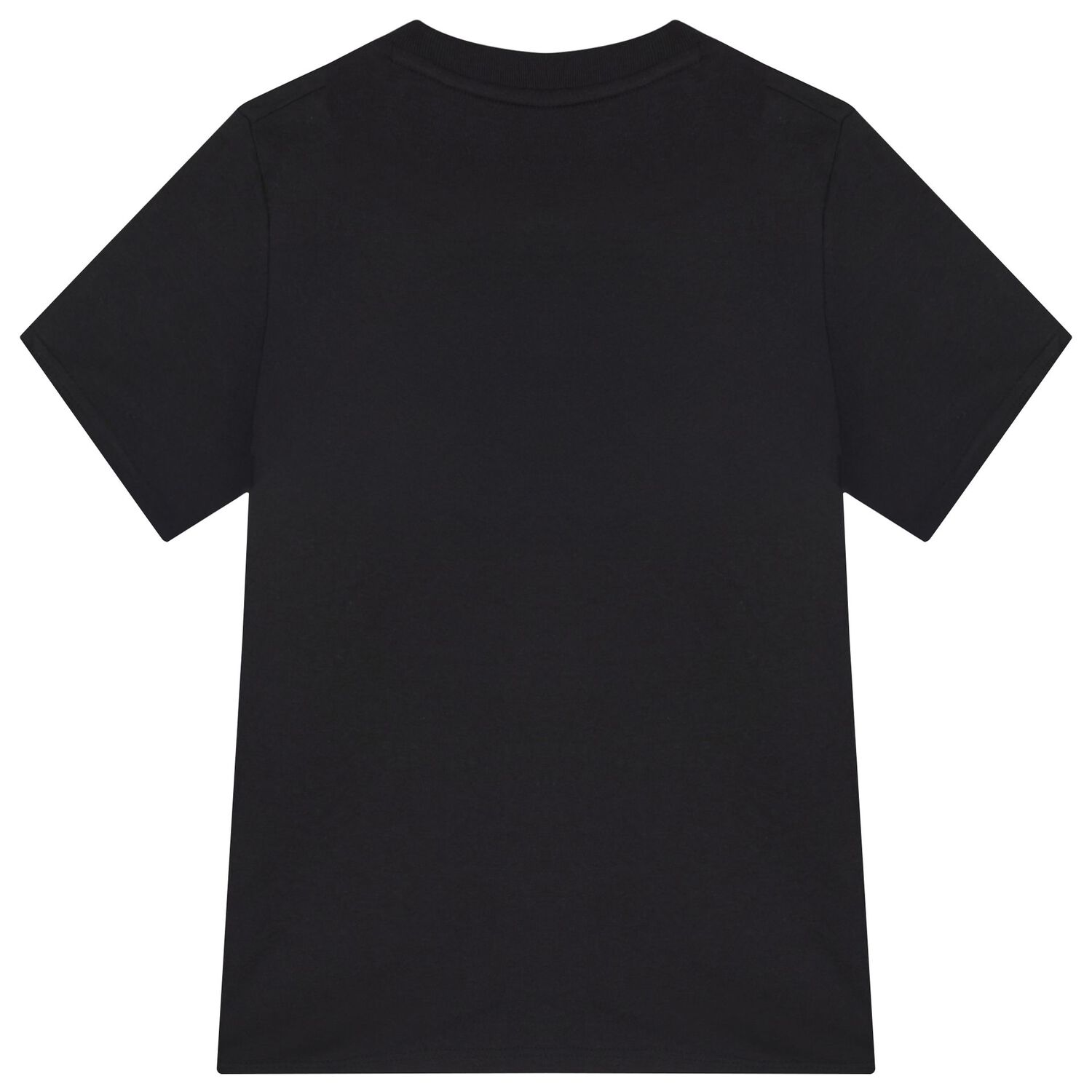 Boys Black Logo T-Shirt, 1, hi-res