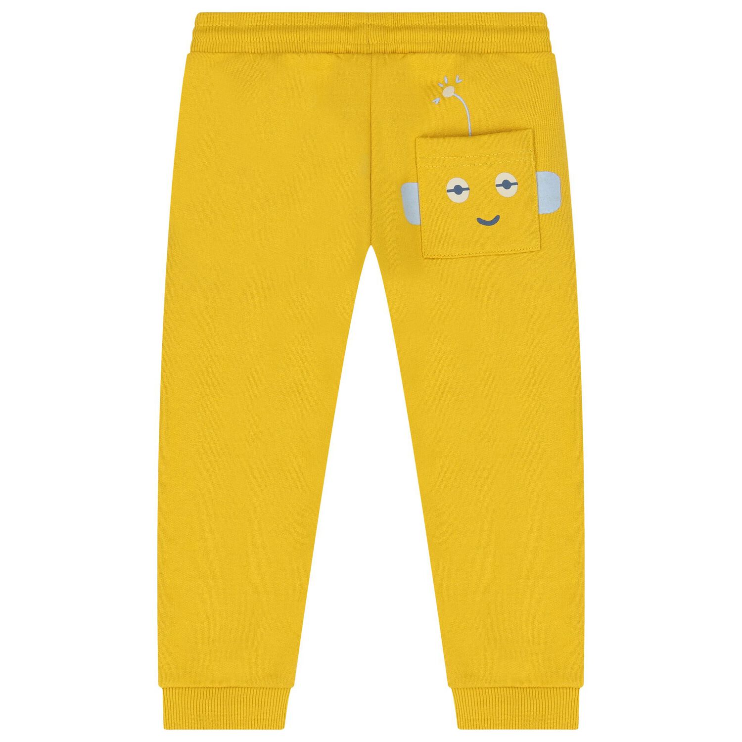 Younger Boys Ivory, Blue & Yellow 3-Piece Tracksuit, 1, hi-res image number null