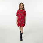 Girls Red Logo Dress, 1, hi-res