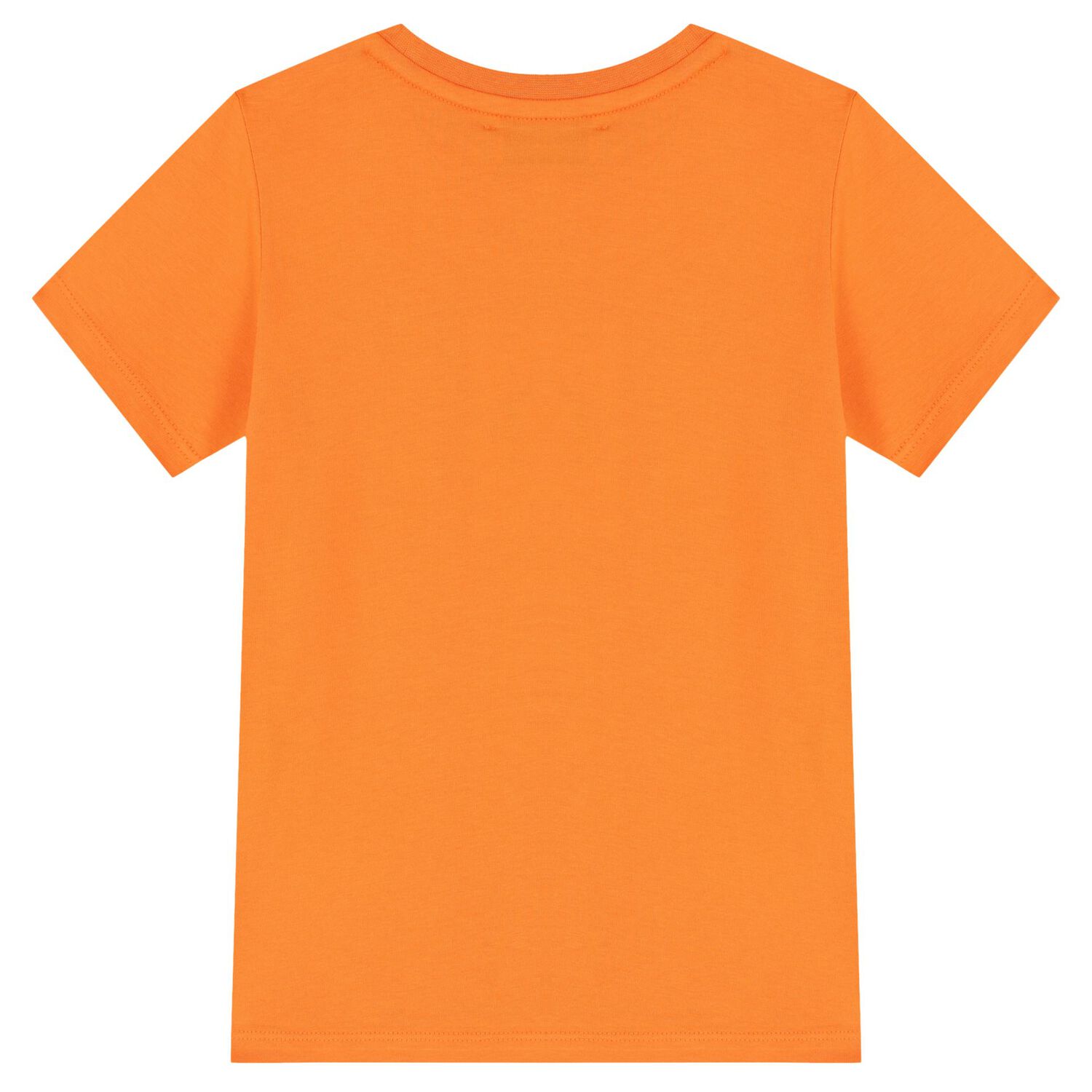 Boys Orange & Navy Blue Logo Shorts Set, 2, hi-res