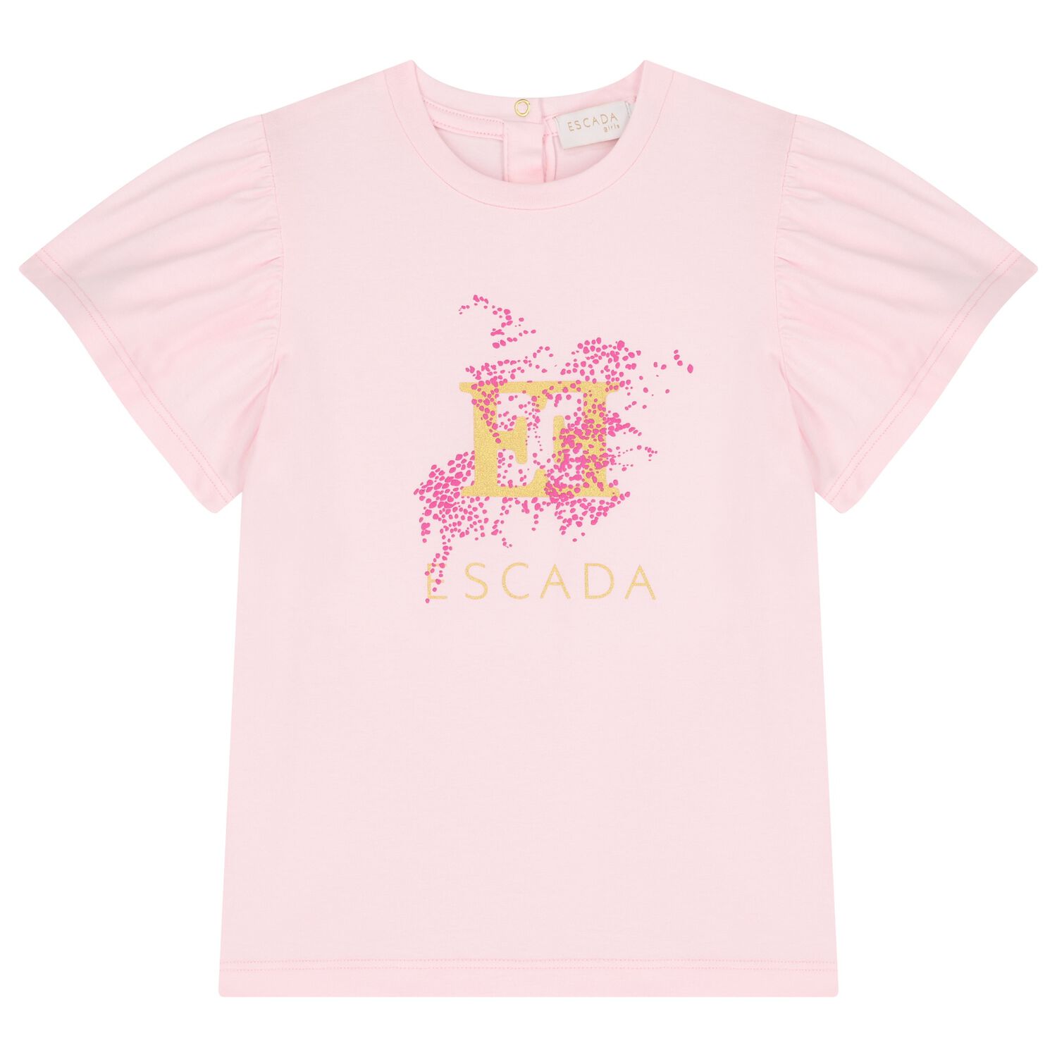 Girls Pink Logo T-Shirt, 1, hi-res