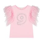 Girls Pink 9th Birthday T-Shirt, 14, hi-res