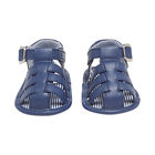 Baby Boys Navy Sandals, 1, hi-res