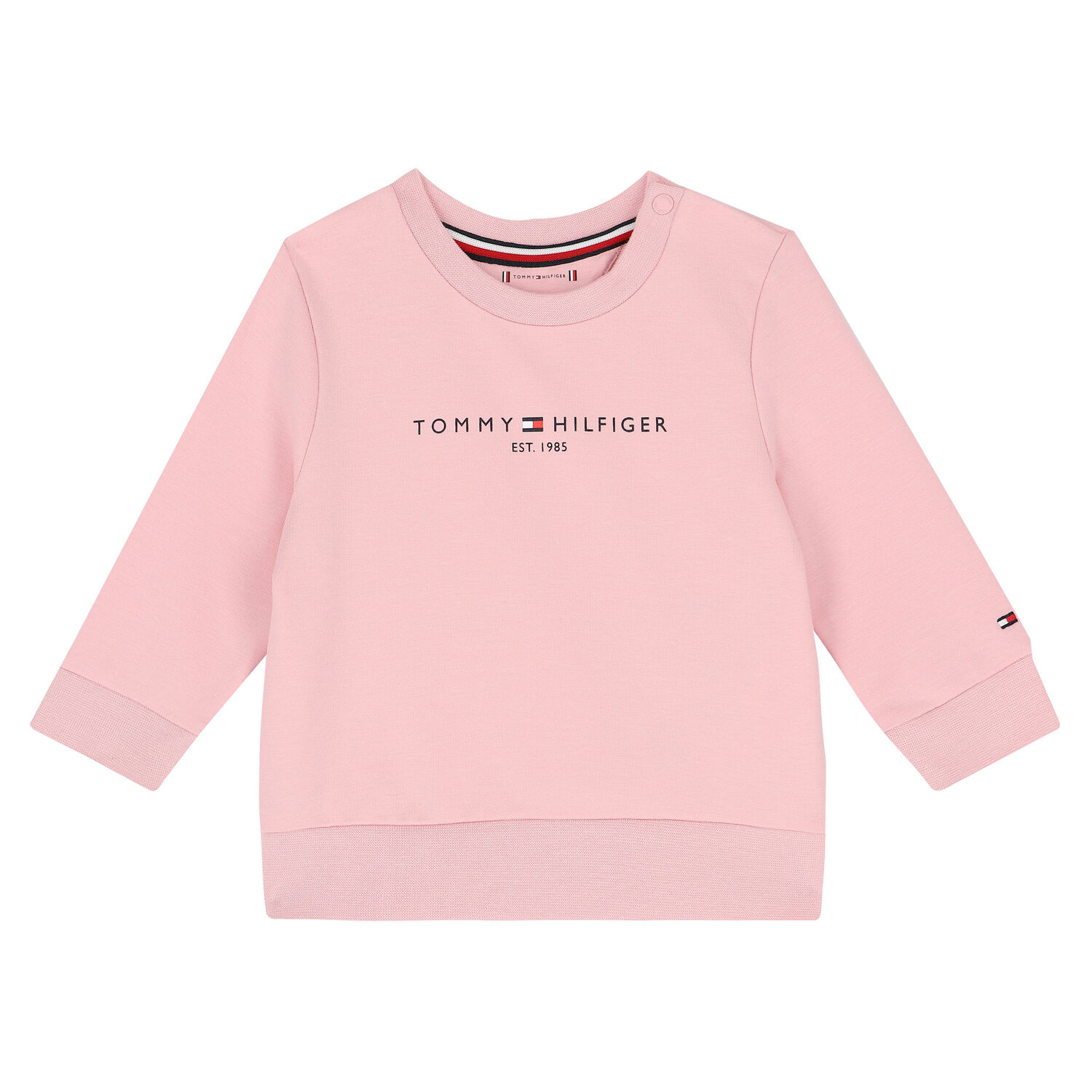 Baby Girls Pink Logo Tracksuit, 4, hi-res