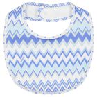 Boys Blue & White Zigzag Logo Babygrow Gift Set, 1, hi-res