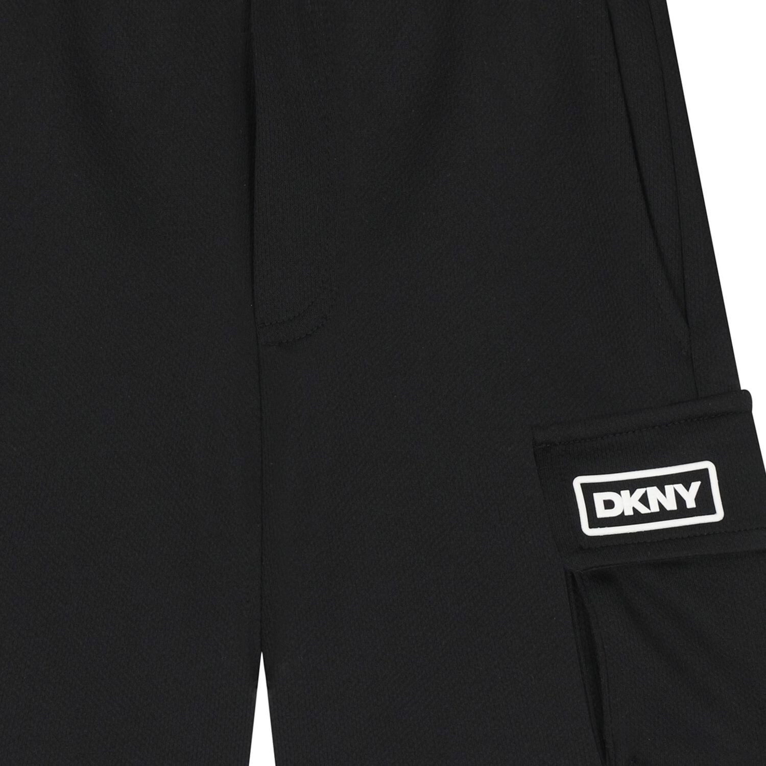 Black Logo Shorts, 1, hi-res