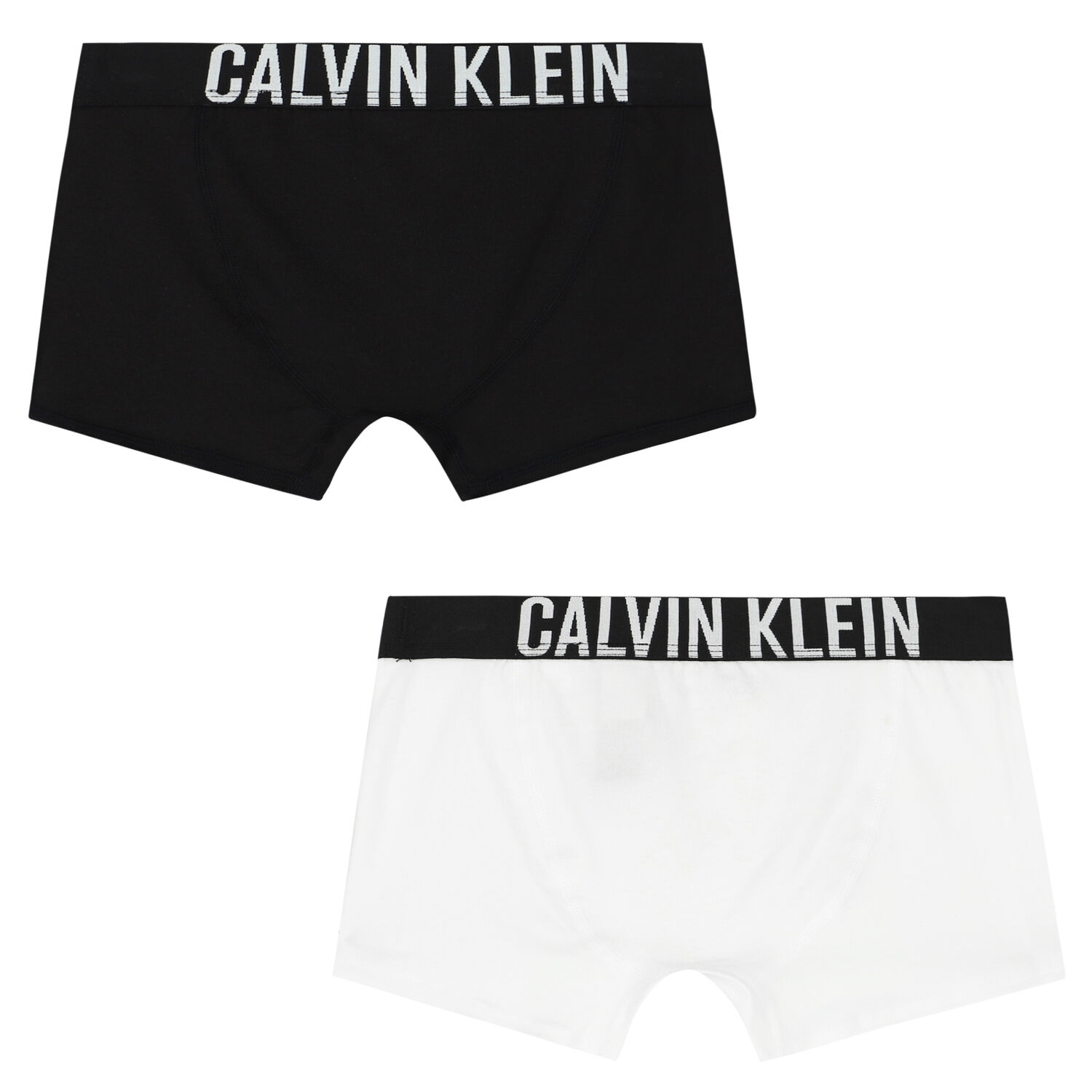 Boys White & Black Logo Boxer Shorts ( 2-Pack ), 2, hi-res