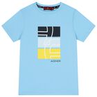 Boys Blue Logo T-Shirt, 2, hi-res