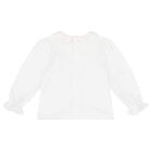 Baby Girls White & Pink Skirt Set, 1, hi-res